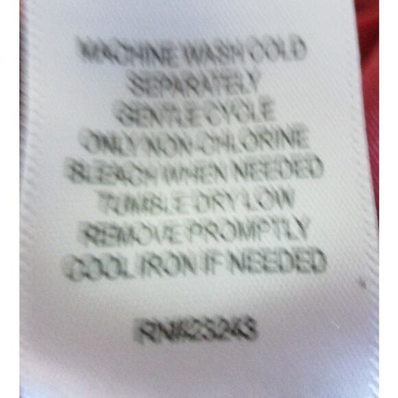 7th Ave. New York & Co. Women's Salmon Mid Rise Zip Back Skirt Size 6 - Picture 5 of 5